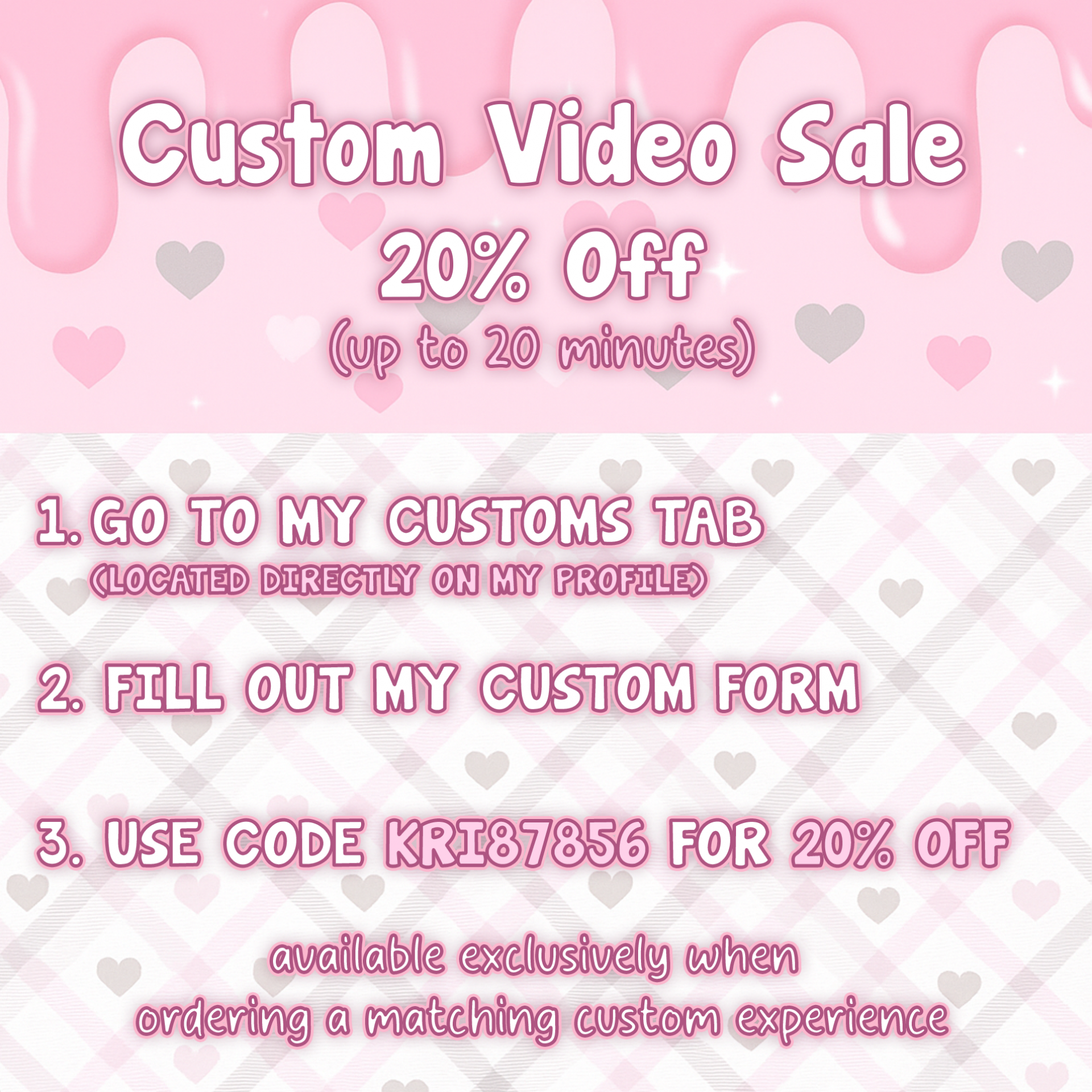 Lacy Little Cotton Panties: Pink Hearts